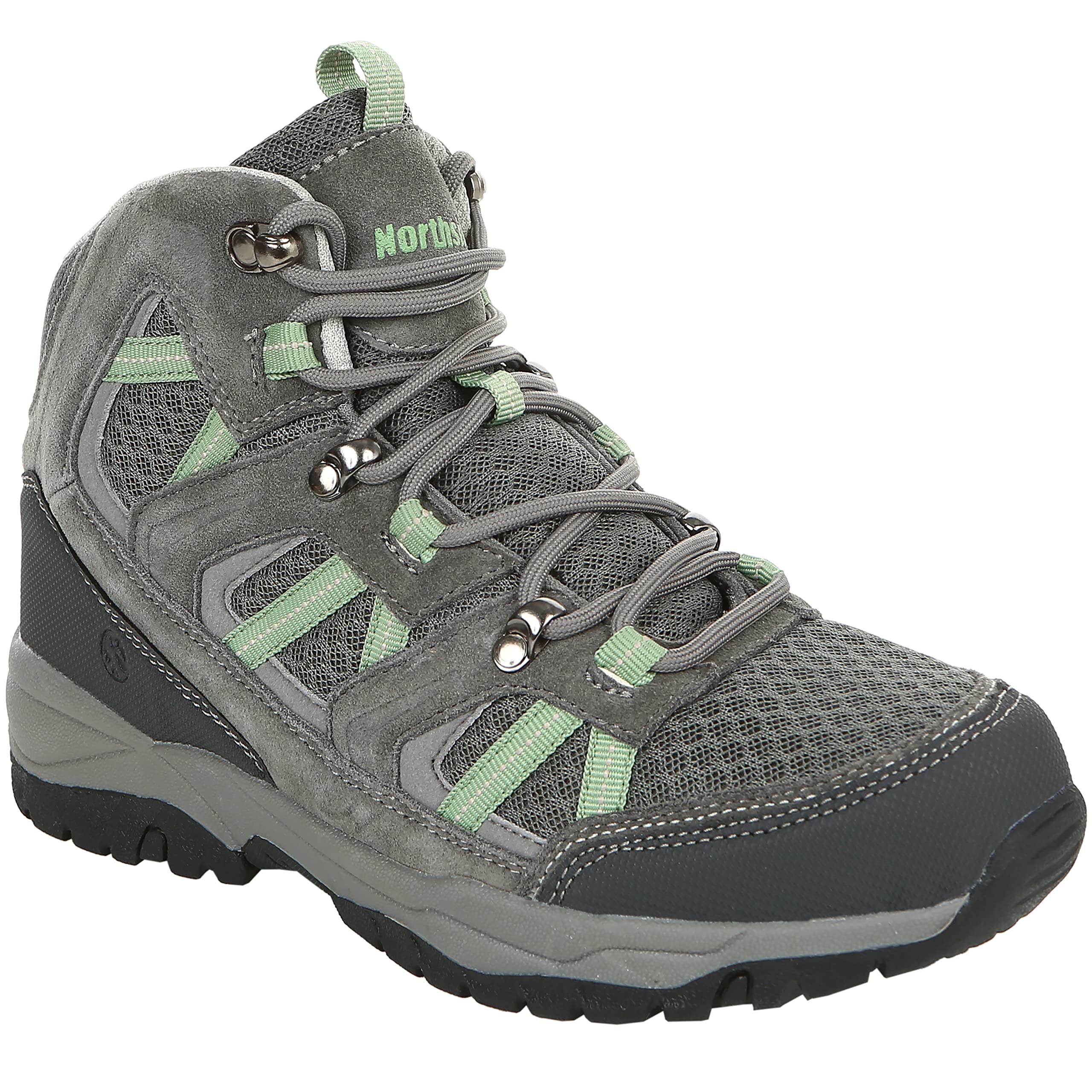 Northside Womens Arlow Canyon MID Hiking Boots - Gray/Sage Size 7.5