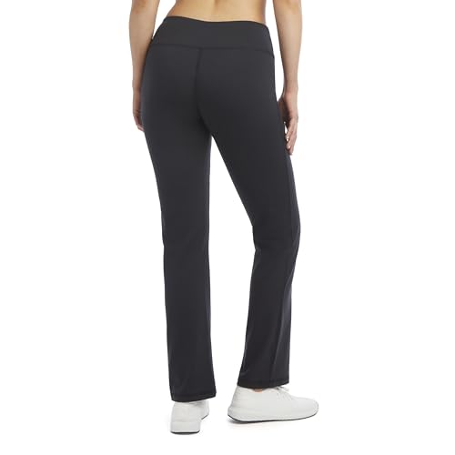 Jockey Women's Interlock Yoga Pant Deep Black