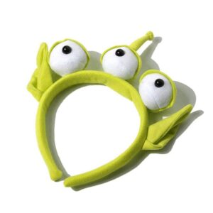 Sheicon Alien Monster Headband Eyeball Hairband Plush Toys Alien Headband for Halloween Costume Hair Accessories (Monster Headband)