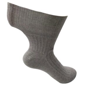 Jinboyoupin Women's loose cotton socks diabetes ankle socks varicose veins pregnant women, middle-aged sailor socks 5 pairs. (Grey five pairs)