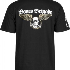 Powell Peralta Bones Brigade Autobiography T-Shirt Black MD Medium