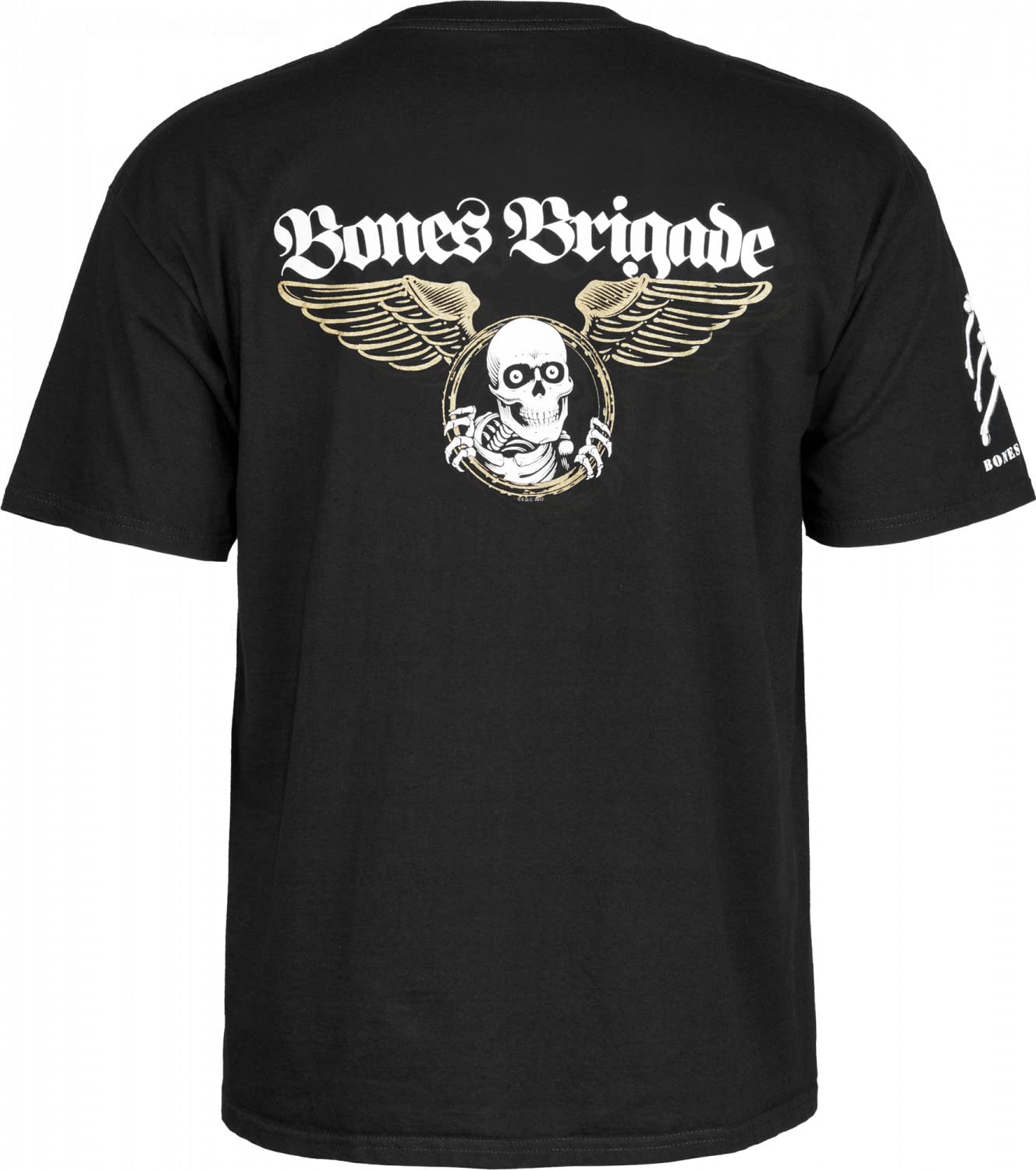 Powell Peralta Bones Brigade Autobiography T-Shirt Black MD Medium