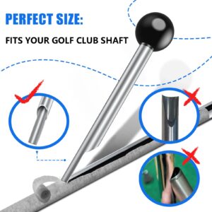 2thpart Golf Grip Tape Stripper Remove Tool, No Tape Residue Rapid Removal - Perfect for Regripping Graphite and Steel Shafts Golf Club Grip Repair Kits