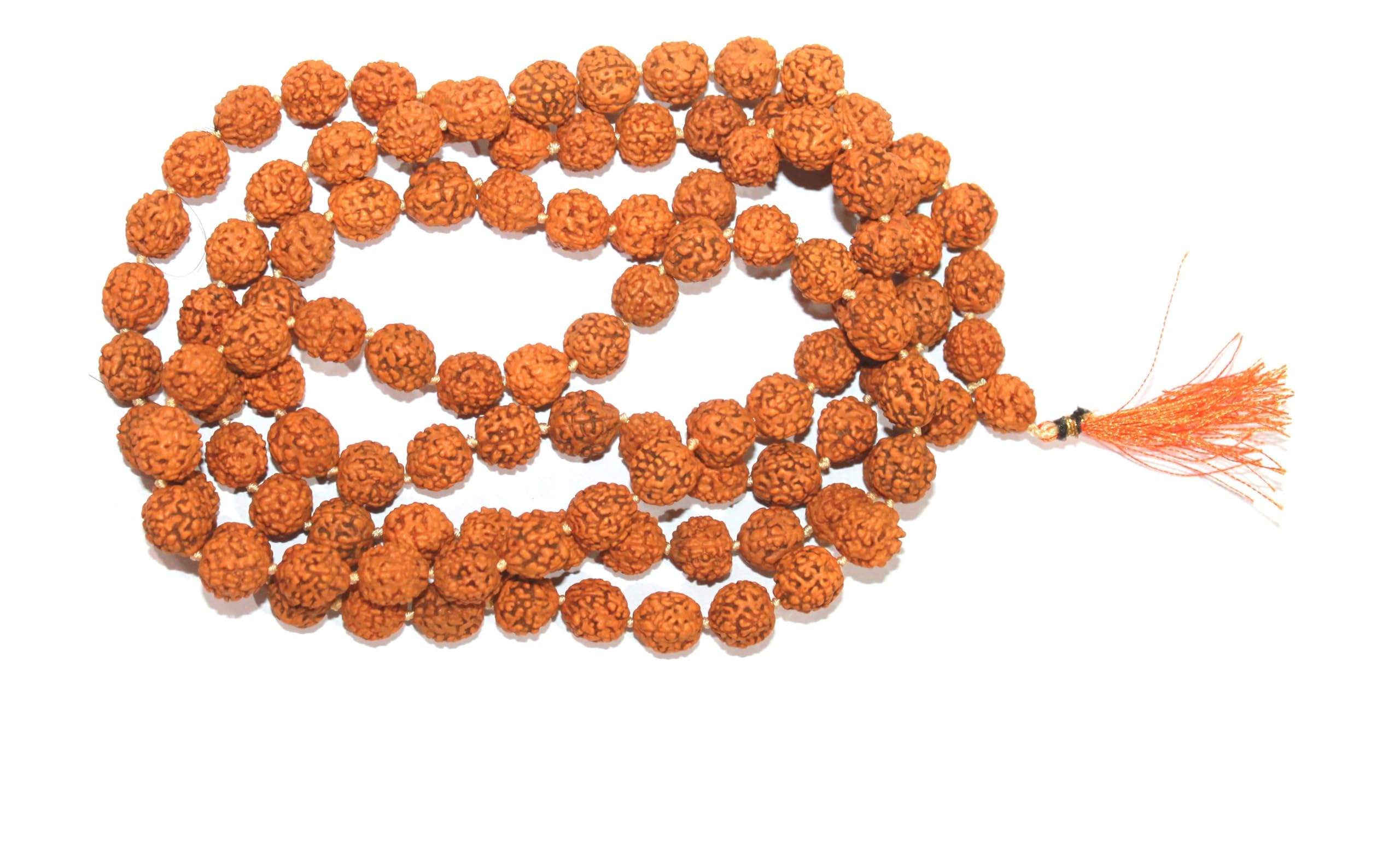 Original Rudraksha Mala With Certificate For Wearing And Japa Mala (5 Mukhi Mala, 108 Beads Mala Rosary Garland)