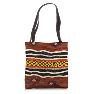 Aboriginal Art Australian Indigenous Painting Traditional Tote Bag