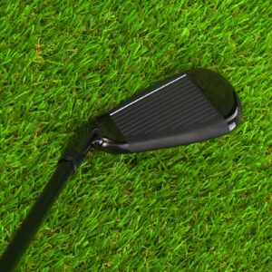 PGM Golf Clubs NSR III Golf Iron #7 Thru Gap Wedge with Graphite Shafts for Right-Handed Golfers - R Flex