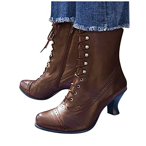 Womens Sandals, Womens Boots Ankle Womens for Home Boots Outdoor Shoes Low Wedge Booties Size 11 Swimming Boots Brown Cowboy Boots for Women