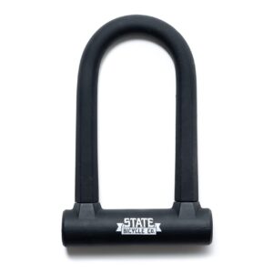 State Bicycle Co. - Hardened-Steel U-Lock (Silicon Coated)