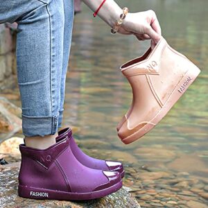 Cowboy Boots for Women Wide Calf, Womens Boots Ankle Women's Elegant Boots Wide Width Shoes Summer Heels House Lightweight Boots Womens Trail Running Shoes Purple