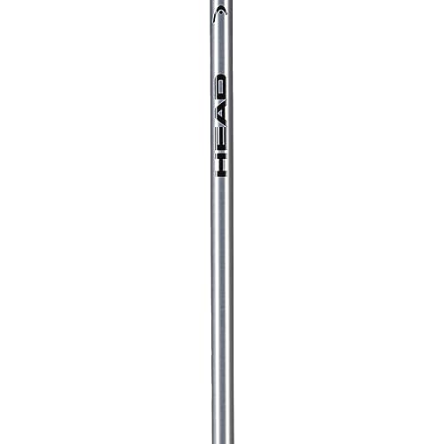 HEAD Unisex Multi Brushed Aluminum Black Poles, Size: 115 (381812-115)