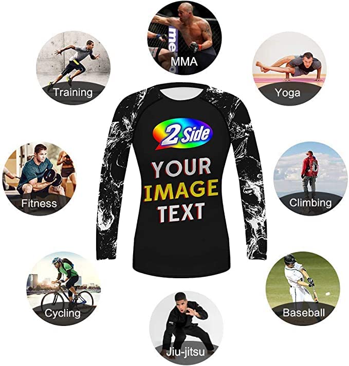 O2TEE Women's Make Your OWN Vibrant Creative Print Party T-Shirt Fitness Workout Graphic Holiday Tops, Black,M