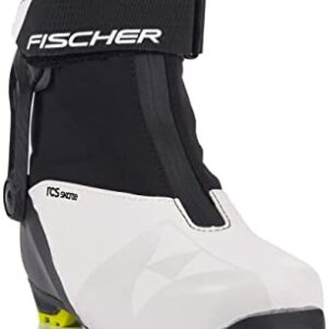 Fischer Women's RCS Skate Durable Weatherproof Protective Stable Insulated Nordic Race Skating Ski Boots, 41