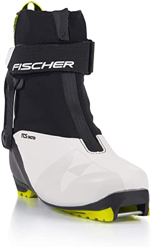 Fischer Women's RCS Skate Durable Weatherproof Protective Stable Insulated Nordic Race Skating Ski Boots, 41