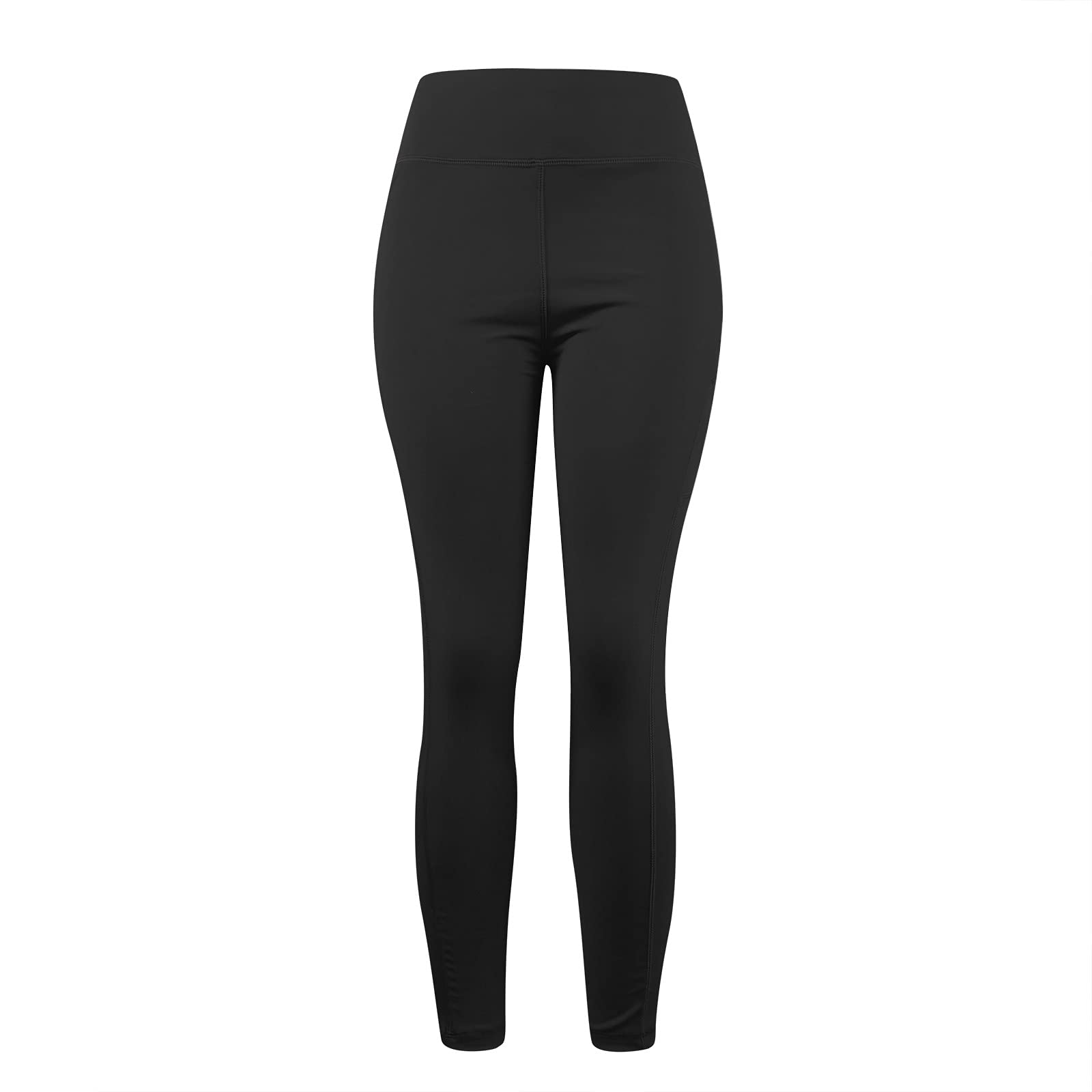 V Cross High Waisted Yoga Leggings Tummy Control 4 Way Stretch Workout Leggings Inseam 25" /28" Black