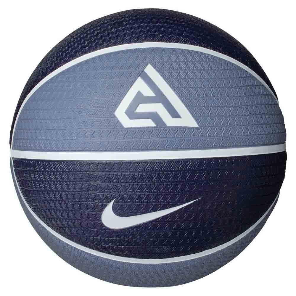 Nike Playground 8P 2.0 Basketball Giannis Antetokounmpo Size 7 (BLACKENED BLUE/ASHEN SLATE/WHITE/WHITE)