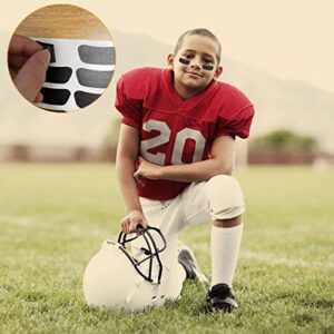 200 Pairs Sports Eye Black Stickers for Kids,Eye Strips Sports Eye Stickers Breathable Eye Strips for Baseball Football Softball Lacrosse Fans on Game Day,with 1 White Pencil