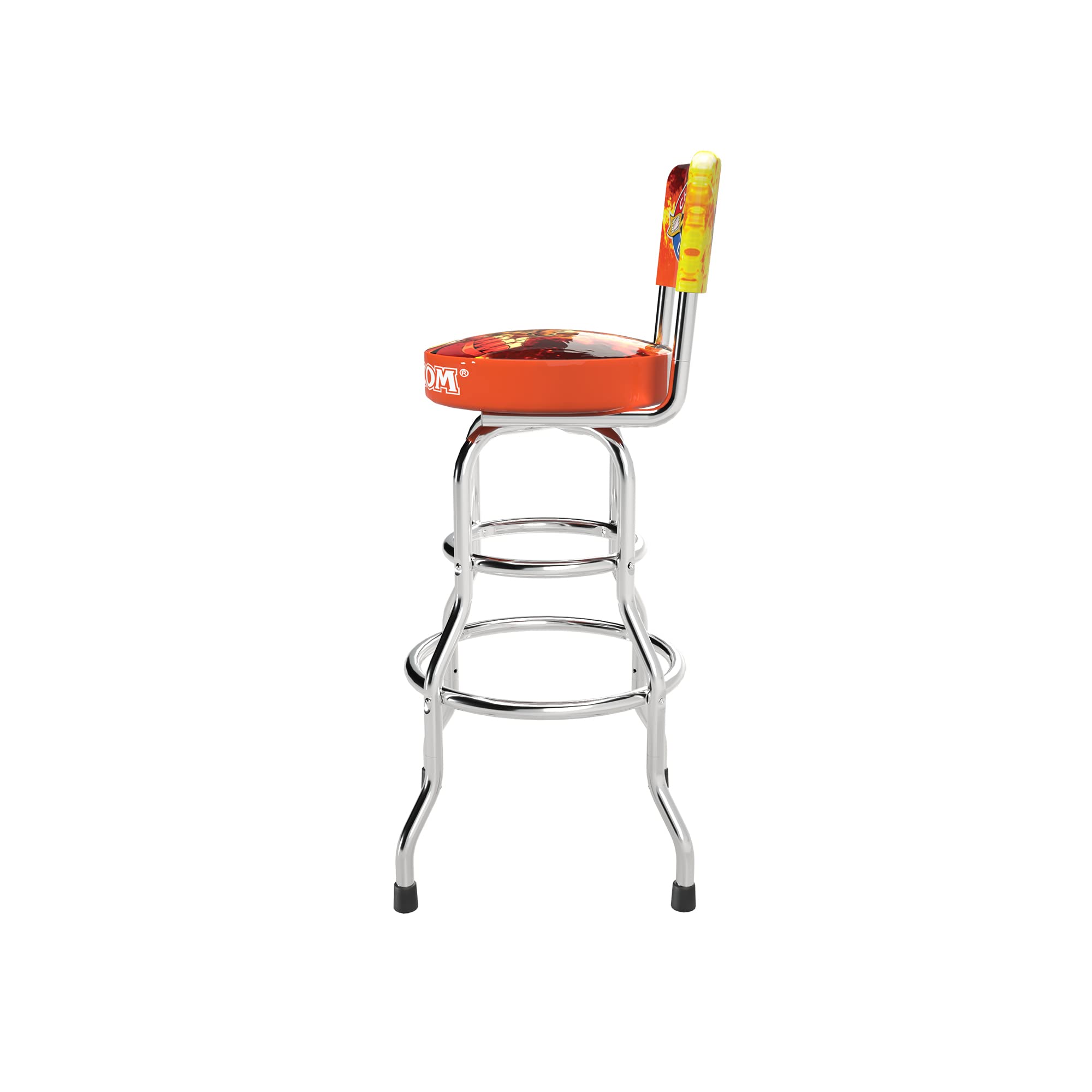 Arcade1Up Street Fighter II Champion Edition Swivel High Back Stool