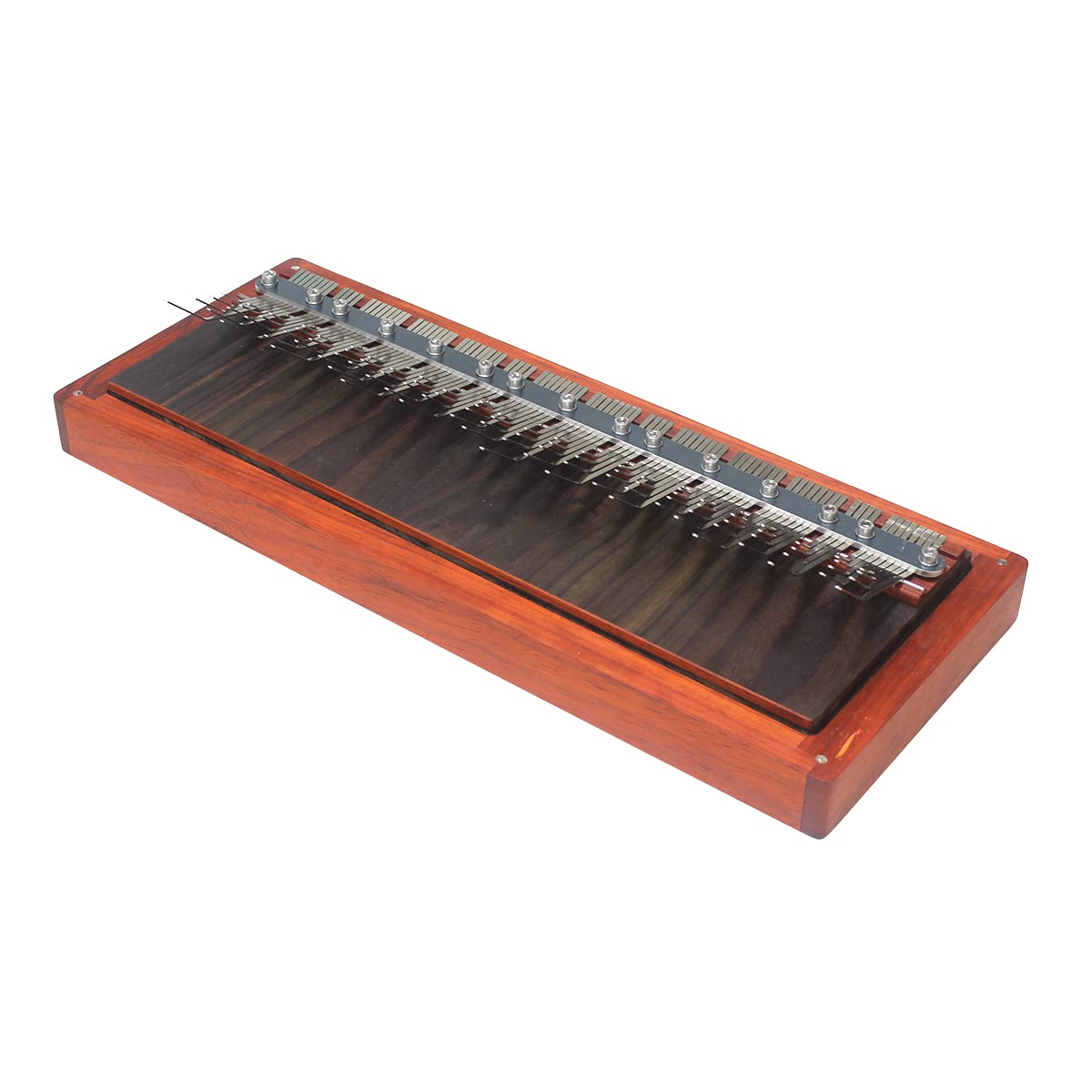 ZSDM Array Mbira 96 Keys 4 Octaves Chromatic Scale Finger Piano Rose Wood