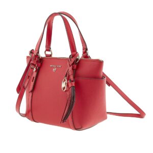 Michael Kors Sullivan Small Convertible Top Zip Tote Crimson One Size