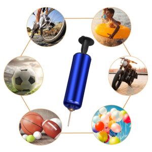 Arbootjin Ball Pump Portable Air Pump Basketball Pump Balloon Pump with 7 Needles,1 Nozzles and 1 Flexible Hose for Soccer Volleyball Water Polo Rugby Exercise Sports Ball Swim Inflatables