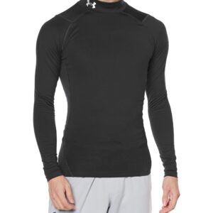 Under Armour Men's ColdGear Armour Compression Mock - 1366072-001 - Black/White - 4XL