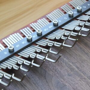 ZSDM Array Mbira 96 Keys 4 Octaves Chromatic Scale Finger Piano Rose Wood