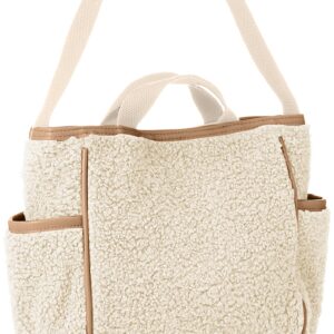 ROOTOTE 1349 Women's Mini Shoulder Tote Bag, EU Square, 2-Way, Boa A, Ivory