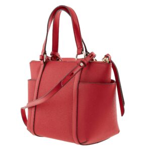 Michael Kors Sullivan Small Convertible Top Zip Tote Crimson One Size