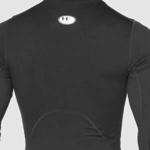 Under Armour Men's ColdGear Armour Compression Mock - 1366072-001 - Black/White - 4XL