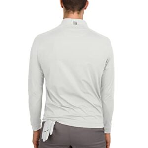 Three Sixty Six Men’s Dry Fit ¼ Zip Golf Pullover Jacket - Lightweight, Breathable & Stretch Fabric Sweater with Chest Pocket