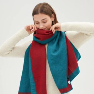 OHRAIN Scarf Soft Winter Warm Women Large Blanket Classic Tassel Plaid Wrap Shawl Scarves B33800007RAG