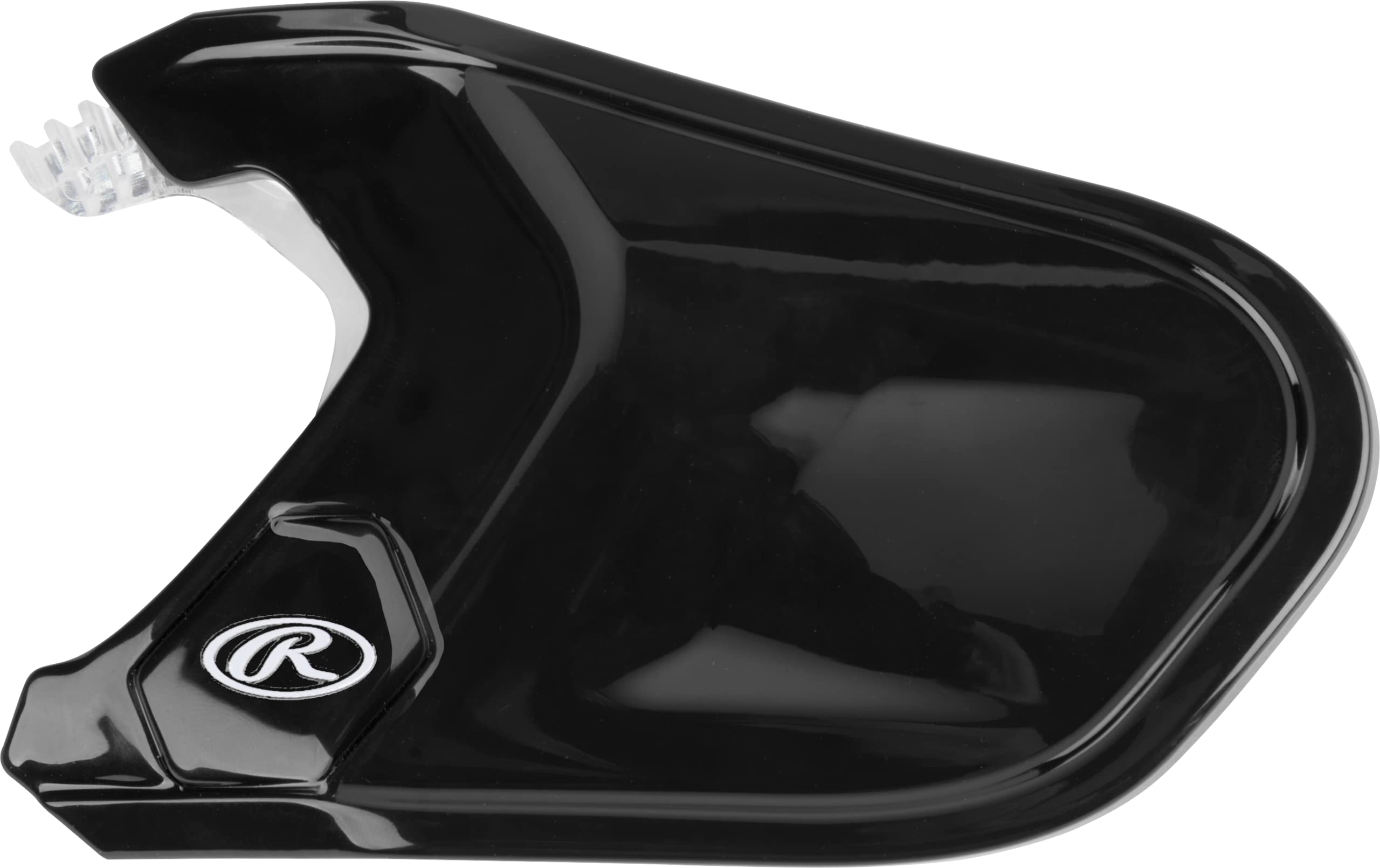 Rawlings | MACH Adjust Face Guard | Adjustable Extension Piece | Black | Left-Handed Batter