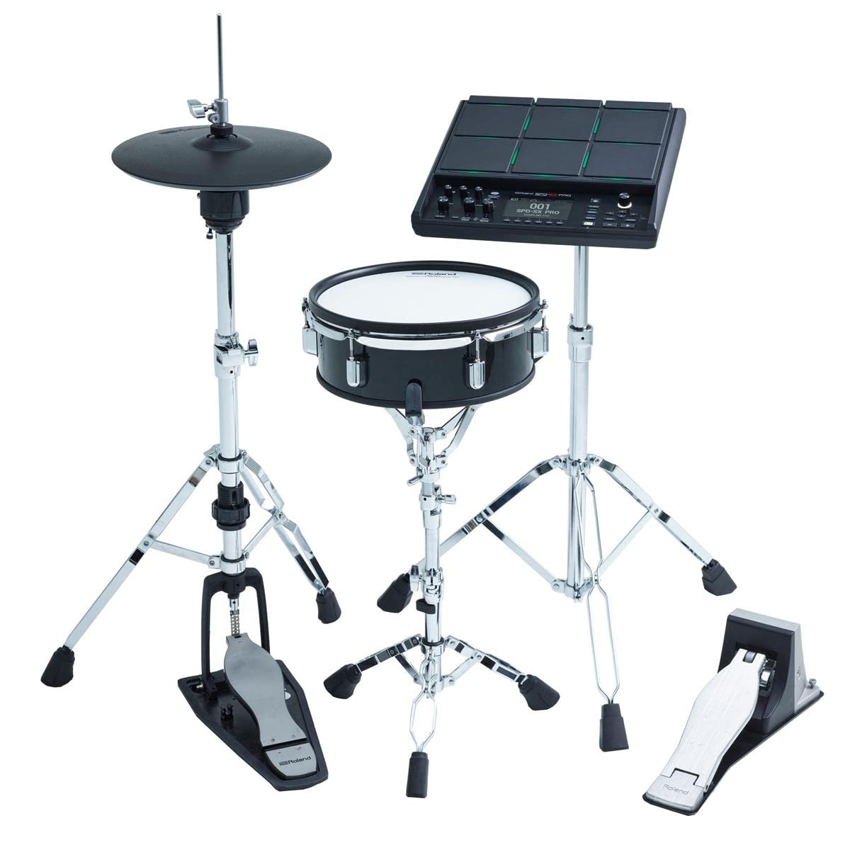 Roland SPD-SX PRO Flagship Sampling Drummers & Other Musicians | 9 Playing Surfaces, 8 External Trigger Inputs, Color Display, Customizable Pad LEDs, Onboard FX & More