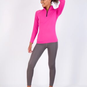 3 Pack: Womens Quarter 1/4 Zip Pullover Plus Size Long Sleeve Shirt Quick Dry Dri Fit Yoga 1/2 Zip Athletic Ladies Active Gym Workout Top Golf UPF Hiking Outdoor Sports Exercise Running SET11, 3X