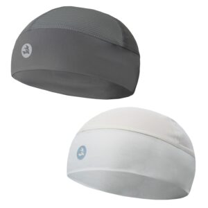 low-profile cooling helmet/hard hat liner, stretch working cap, summer sweat wicking skull cap, running beanie sun protection