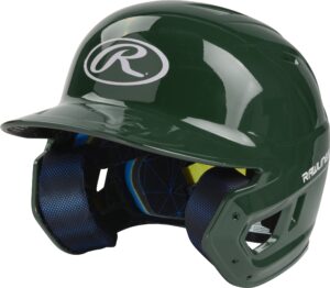 rawlings | mach batting helmet | gloss dark green | senior (6 7/8" - 7 5/8")