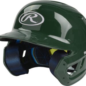 Rawlings | MACH Batting Helmet | Gloss Dark Green | Senior (6 7/8" - 7 5/8")