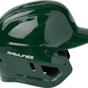 Rawlings | MACH Batting Helmet | Gloss Dark Green | Senior (6 7/8" - 7 5/8")