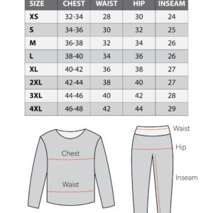 PROJECT BETTER PLACE Mens Long Sleeve Thermal Shirts | Base Layer Shirts Cold Weather -Multi Pack