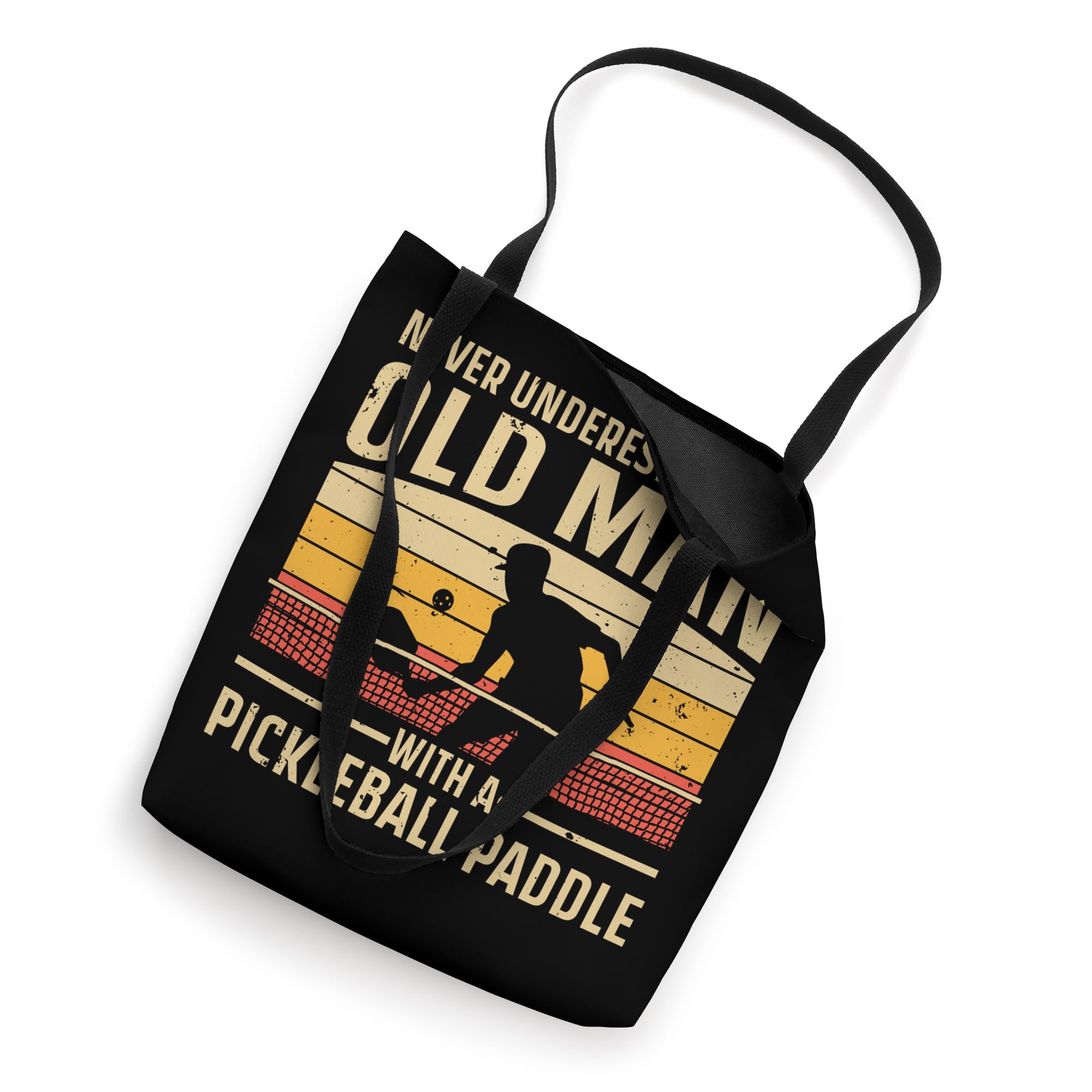 Cool Pickleball Art For Men Women Paddle Pickleball Player Tote Bag