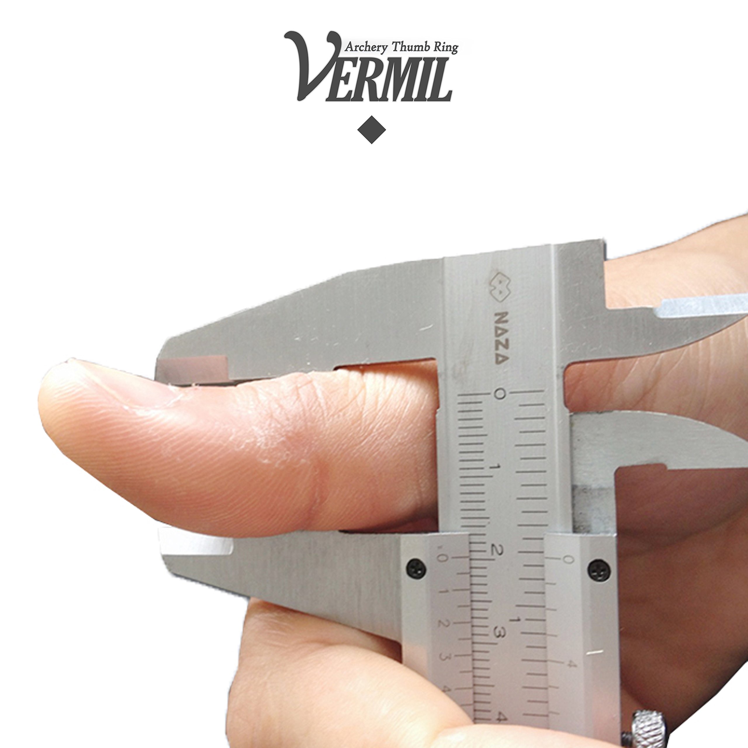 Vermil Classic Silver Plus Thumb Ring (21x24 mm)