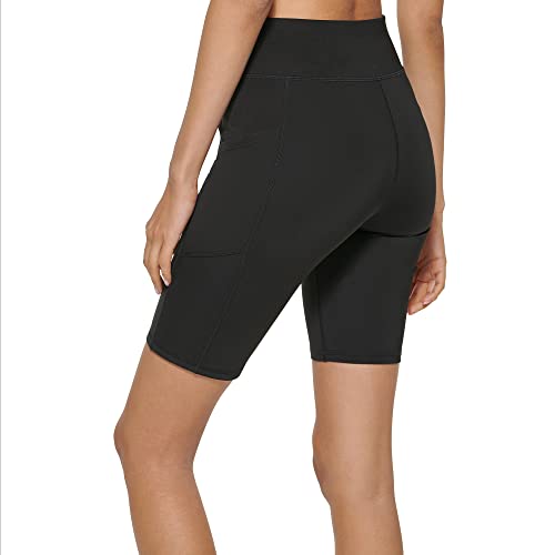 Tommy Hilfiger Sport Womens Sport Bike Short,Black,Medium