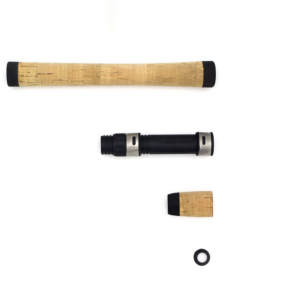 Composite Cork Spinning Fishing Rod Handle for Rod Building Grip with Reel Seat