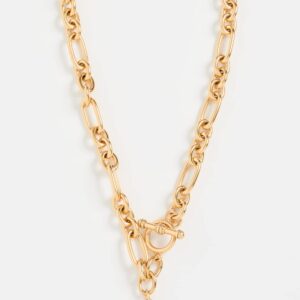 Brinker & Eliza Women's Saturn Necklace, Gold, One Size