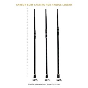 LITTMA LITTMA-Conventional Surf Casting Rod with Fuji Ring Surf Rods Saltwater 12ft Heavy 9ft 10ft 11ft Graphite Surf Rod Surf Casting Rod Portable Rod Surf Rod Saltwater Surf Rod Barra de Surf