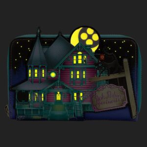 Loungefly Laika Coraline Glow-in-the-Dark House Zip Around Wallet