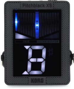 korg pitchblack xs compact pedal tuner