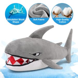 Craftsman Golf Shark Golf Club Driver Head Cover Headcover Plush Funny Golf Club Head Protector