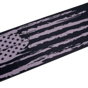 FlagTac Gun Cleaning Mat 12"x36" for Long Rifle, Pistol & Shotgun. Oil-Resistant, Waterproof, Durable, Protects Surfaces, & Non-Slip Repair Mat. Keyboard Gaming Mat