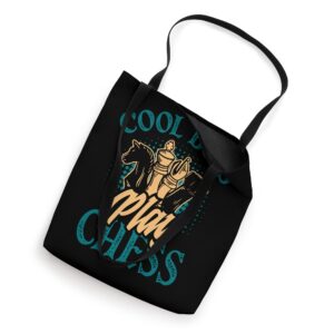 Cool Boys Play Chess Funny Chess Tote Bag